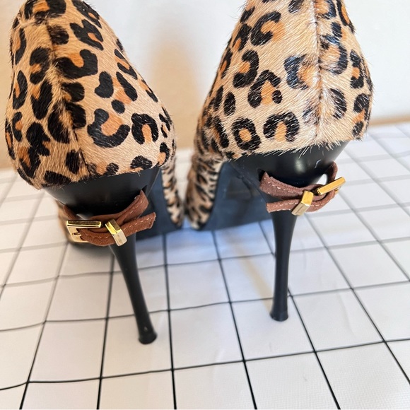 Bakers cheetah print leather shoes - Picture 4 of 6